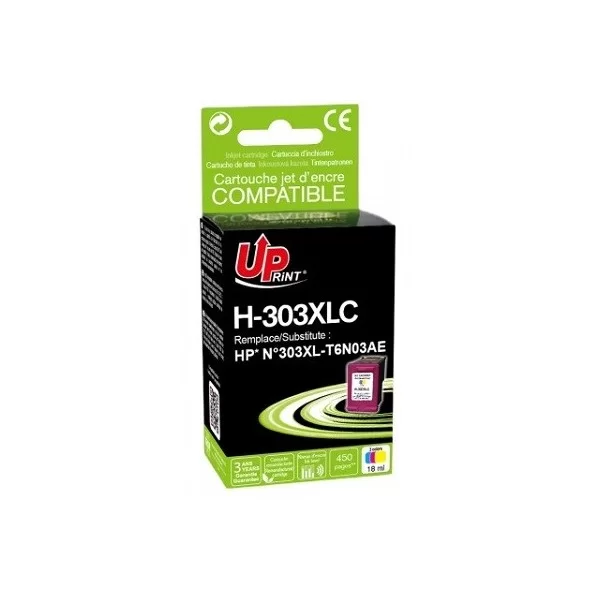 HP 303 XL Couleur  Cartouche Remanufacturée Grande Capacité