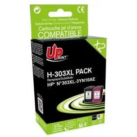 HP 303 XL Noir Couleur  PACK Cartouches Remanufacturées Grande Capacité