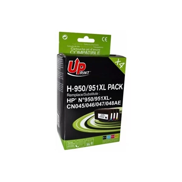 HP 950XL  HP 951XL   cartouches d'encre compatibles - Lot de 4