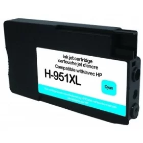 HP 951XL cyan - cartouche d'encre compatible