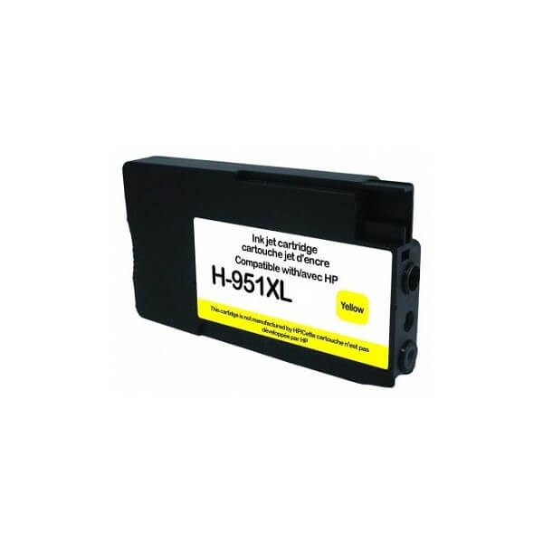 HP 951XL jaune - cartouche d'encre compatible