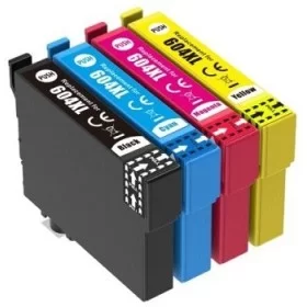 Epson 604XL pack Cartouche d'encre compatible Grande Capacité ( 16.5ml + 3x14ml )