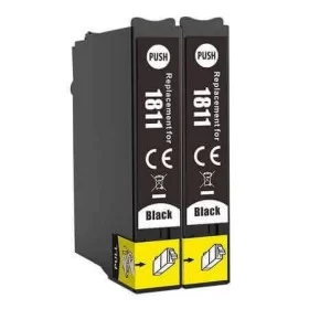 Compatible Epson 18XL  T1811  Noire, Cartouche d'encre  Premium Grande Capacité 