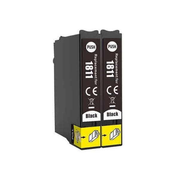 Compatible Epson 18XL  T1811  Noire, Cartouche d'encre  Premium Grande Capacité 