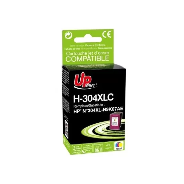HP 304XL Couleur  Cartouche Remanufacturée Grande Capacité