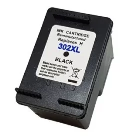 Compatible HP 302 XL Noire  Cartouche Remanufacturée Grande Capacité  