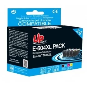 Epson 604XL cartouche d'encre compatibles - Marque UPrint - pack de 4 ( 8.9ml + 3x4ml )