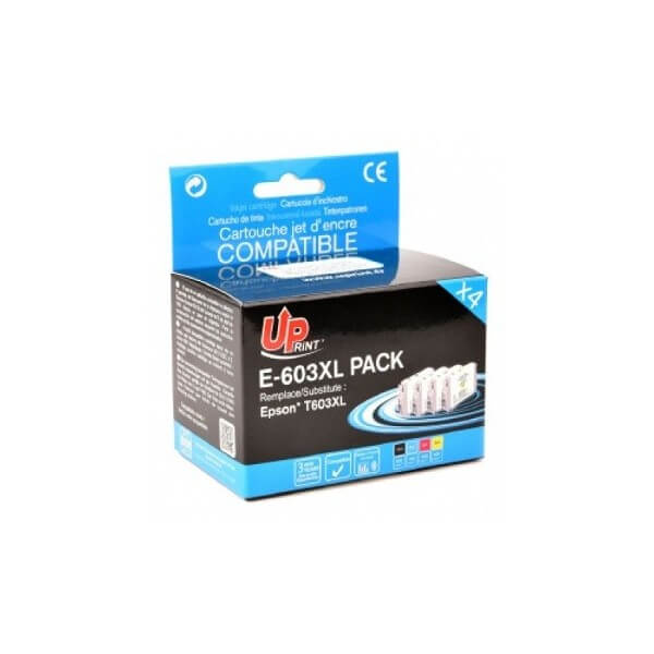 Epson 604XL cartouche d'encre compatibles - Marque UPrint - pack de 4 (  8.9ml + 3x4ml ) pas cher