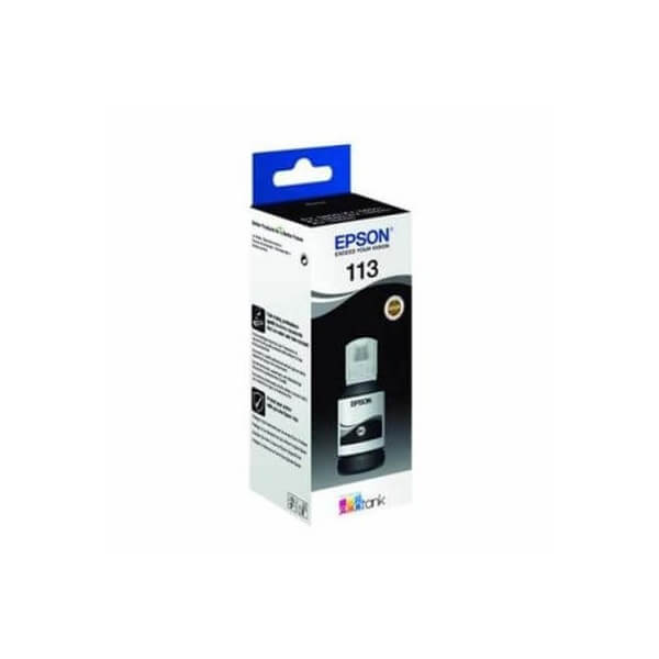 Epson 113 Noir - Bouteille Cartouche d'encre compatible - 7500 pages