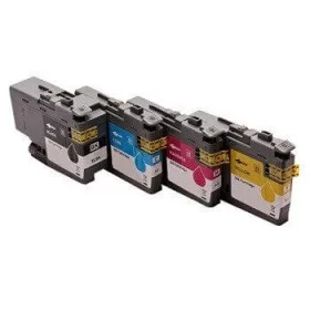 Brother LC3233BK / LC3235BK XL Pack 4 Cartouches d'encre compatibles