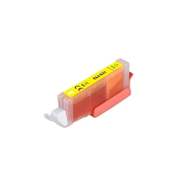 Canon CLI-531Y Jaune - Cartouche d'encre compatible