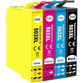 Epson 503XL - pack 4 Cartouches d'encre compatible Grande Capacité pas cher | k2print