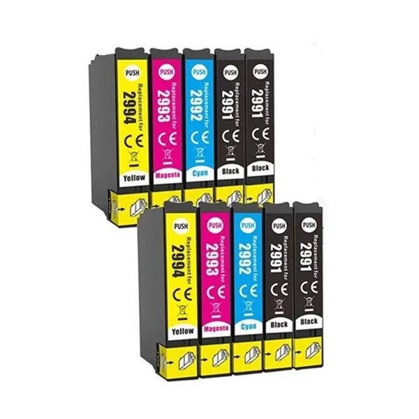 cartouches encre compatibles pour imprimante Epson XP-345 LOT de 10 - 4x17ml + 6x13ml pas cher | k2print