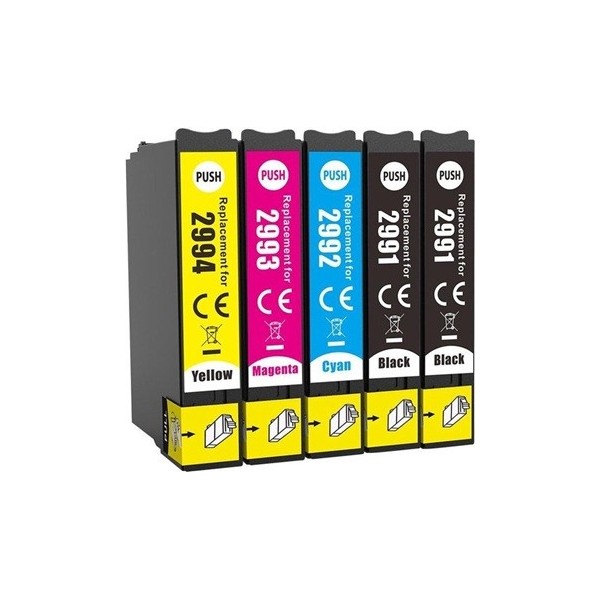 cartouches encre compatibles pour imprimante Epson XP-435 LOT de 5 pas cher | k2print