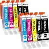 Canon PGI-580XXL / CLI-581XXL Cartouches d'encre compatibles - Lot  de 10 pas cher | k2print