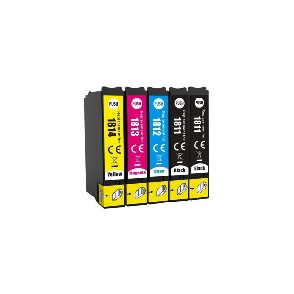 Cartouches d'encre compatible imprimante Epson XP-412  lot de 5 pas cher | k2print