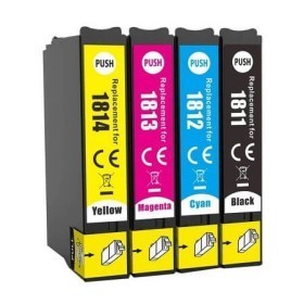 Cartouches d'encre compatible imprimante Epson XP-412 Lot de 4 pas cher | k2print