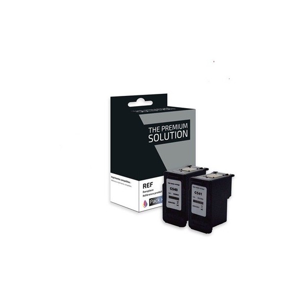 Pack compatible avec CANON PG-540XL/CL-541XL noir et couleur - Format XL pas cher | k2print