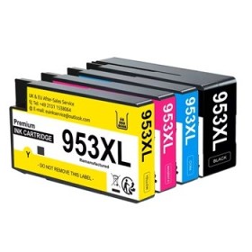 Cartouches d'encre compatibles HP 953 XL - Lot de 4 pas cher | k2print