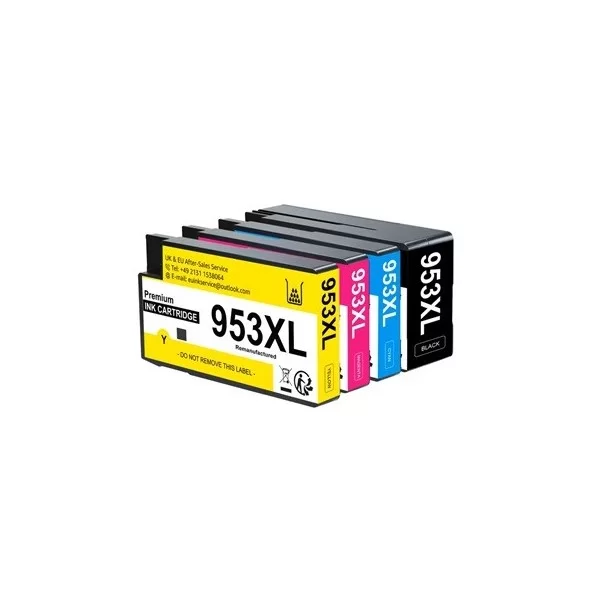  Cartouches d'encre compatibles HP 953 XL - Lot de 4 pas cher | k2print