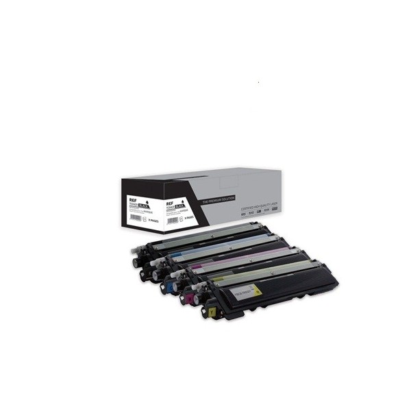 Brother TN-241 / TN-245 - Pack 4 toners Compatibles