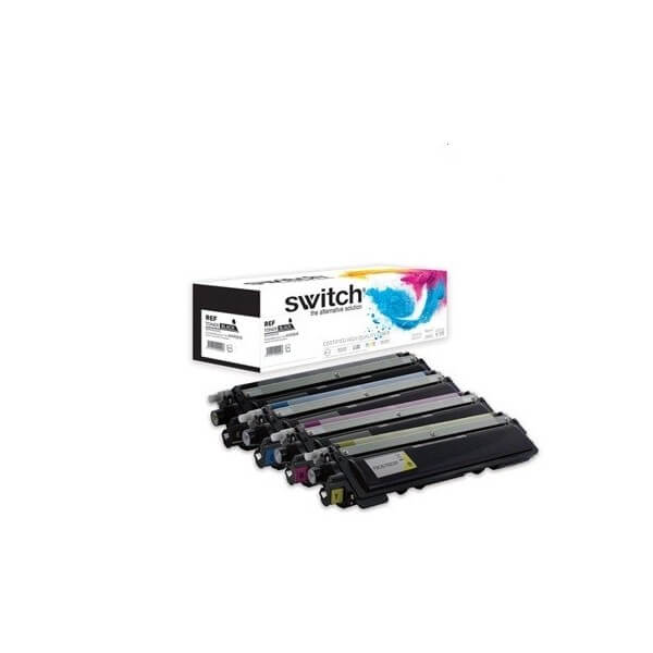 Brother TN-325 - Pack x 4 Toner compatible TN-320 / TN-325 - Noir Cyan Magenta Jaune - Premium