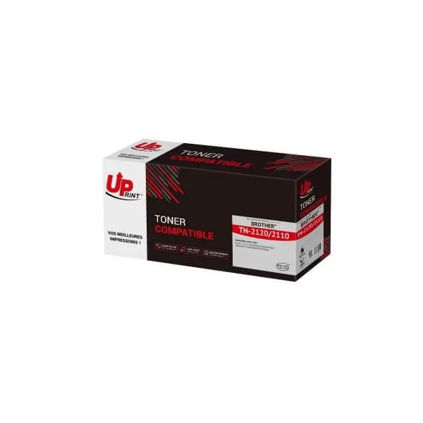 Brother TN-2120 - Toner compatible équivalent à TN-2110, TN-2120 - Noir - Premium