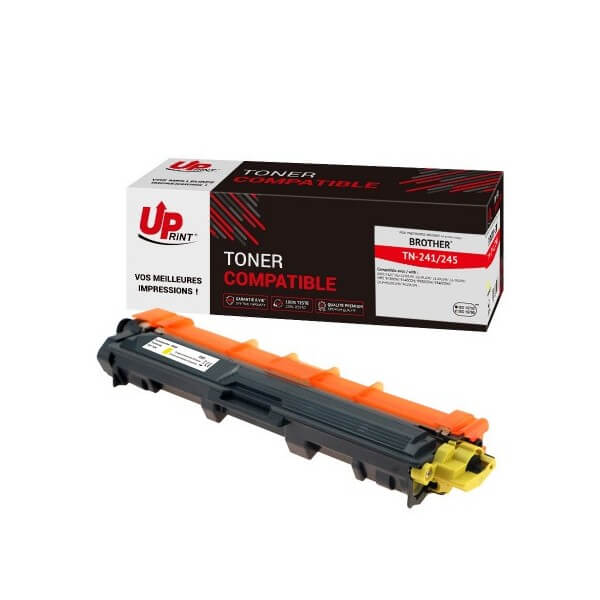 Toner compatible BROTHER TN-245Y XL Jaune - premium