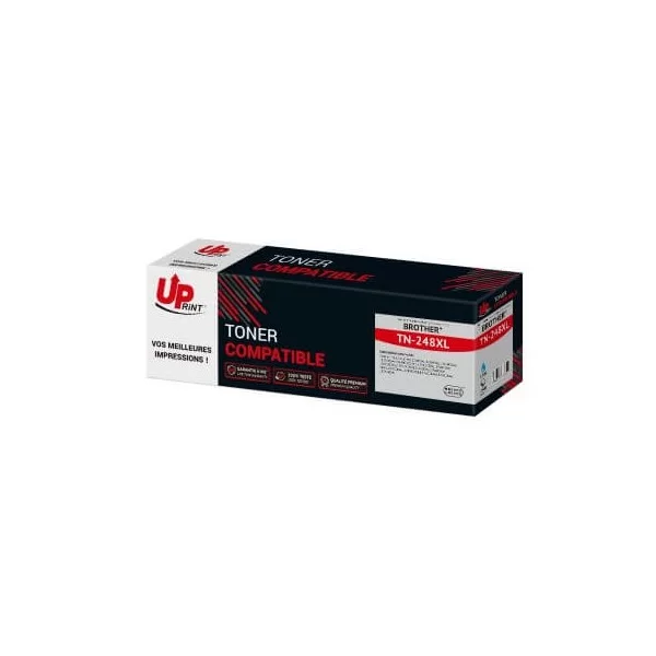 Brother TN248XL - Toner premium équivalent à TN248XLC - Cyan