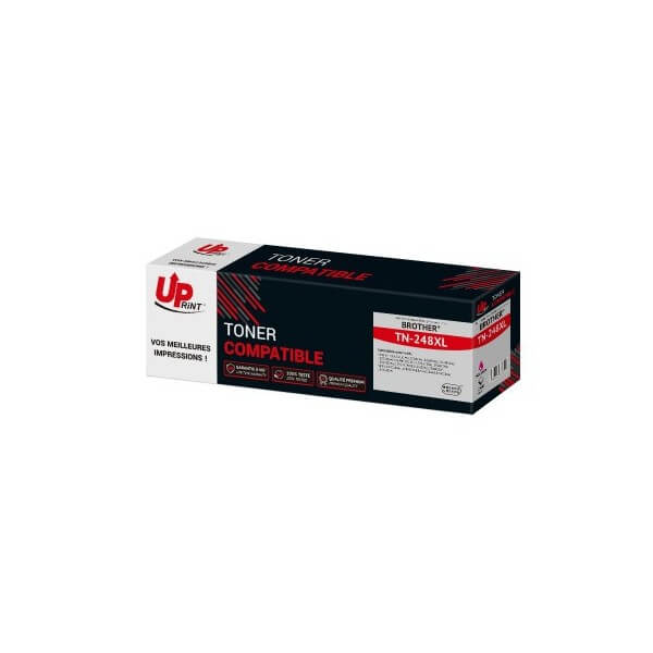 Brother TN248XL - Toner premium équivalent à TN248XLM - Magenta