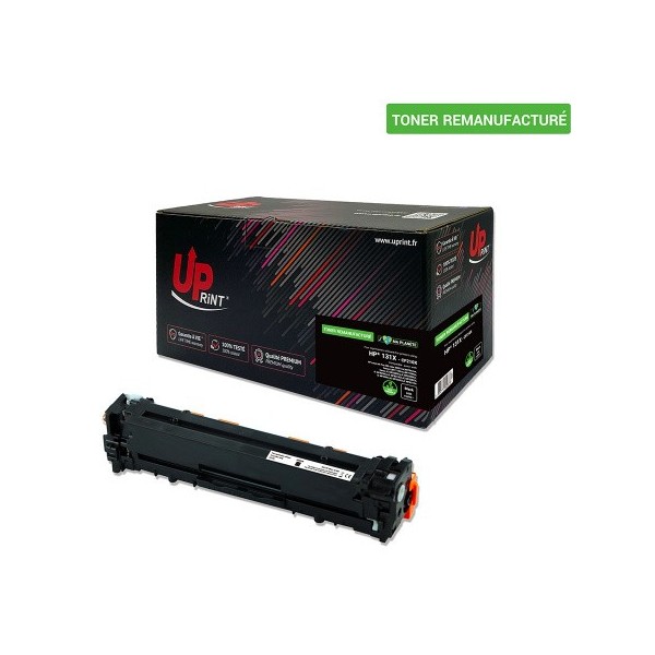 HP 131X - Toner compatible équivalent à CF210X, 131X - Noir - Premium