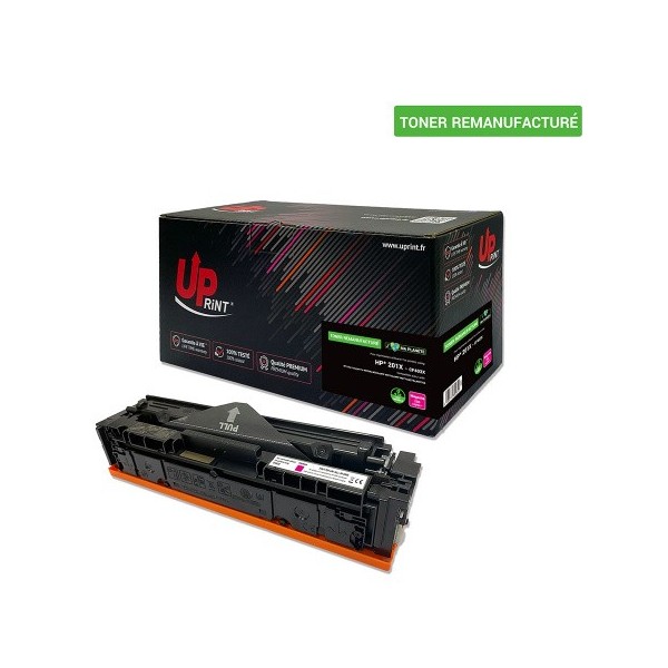 HP 201X - Toner compatible équivalent à CF403X, 201X - Magenta - Premium
