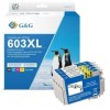 Epson 603XL Pack cartouches d'encre compatibles ( 1x18ml + 3x14ml) pas cher | k2print