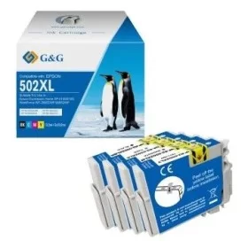 Epson 502 XL Noir - Couleurs - Cartouches d'encre compatible - pack de 4  (1x17ml + 3x14ml) pas cher | k2print