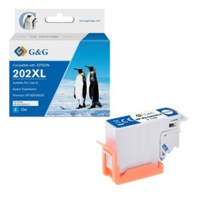 Epson 202 Cyan XL Cartouche d'encre compatible - 12ml pas cher | k2print