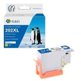 Epson 202 Jaune XL Cartouche d'encre compatible - 12ml pas cher | k2print