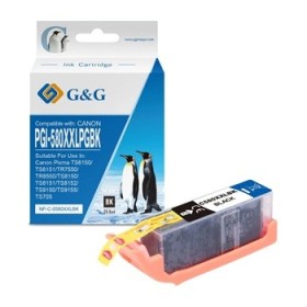 Cartouche encre compatible Canon PGI-580 XXL Noir  haute capacité pas cher | k2print