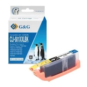 Cartouche encre compatible Canon CLI-581 XXL Noir  haute capacité pas cher | k2print