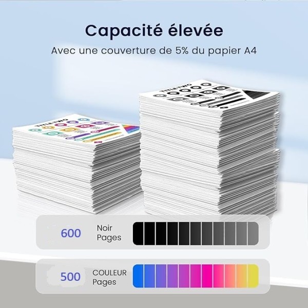 Epson 604XL pack Cartouche d'encre compatible Grande Capacité ( 16.5ml + 3x14ml ) pas cher | k2print