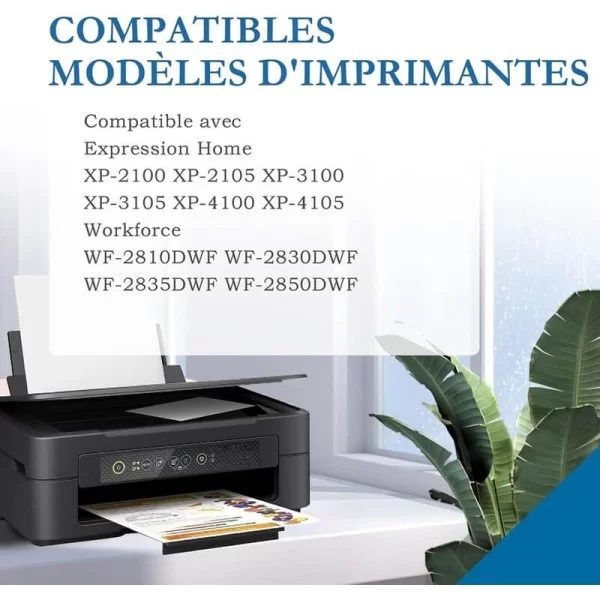 Epson 603XL cartouches d'encre compatibles Grande Capacité - pack de 10 ( 4x18ml + 6x14ml) pas cher | k2print