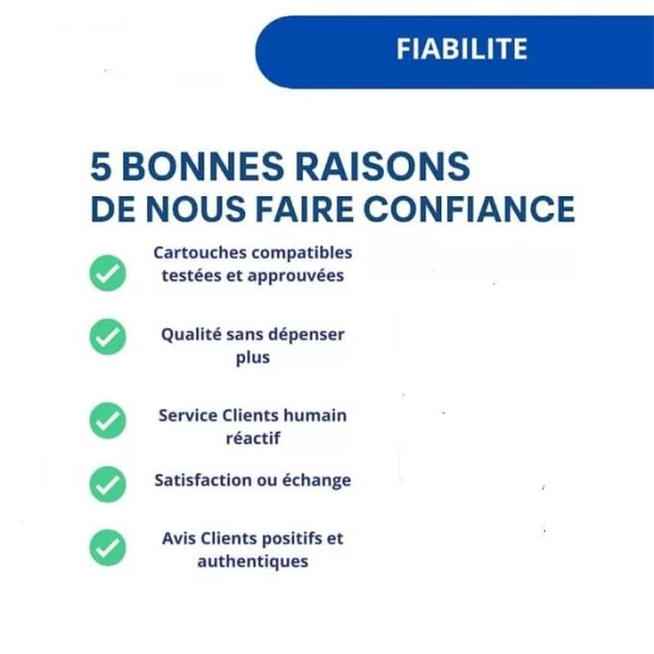 cartouches encre compatibles pour imprimante Epson XP-345  LOT de 5 - 2x17ml + 3x13ml pas cher | k2print