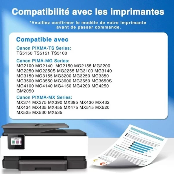 Cartouche Premium compatible Canon PG-540 XL noir - Format XL - UPrint pas cher | k2print