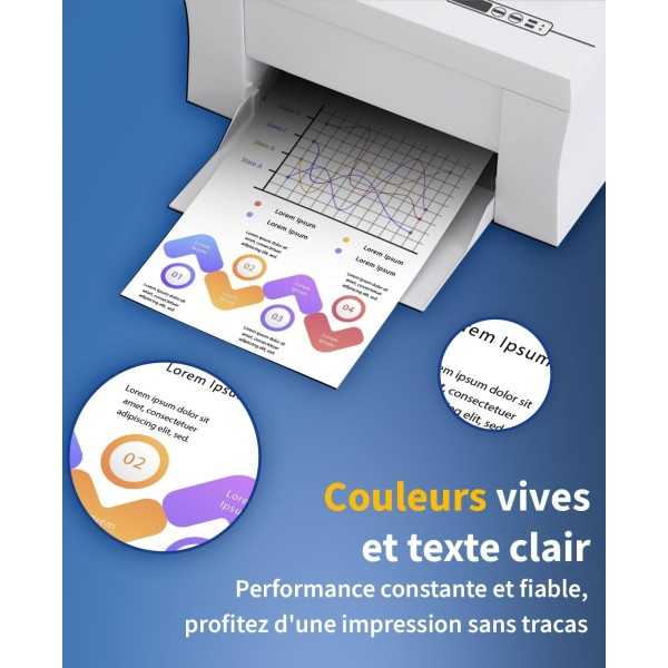 Pack PREMIUM compatible CANON PG-540XL/CL-541XL, 2 cartouches - Format XL - UPRINT pas cher | k2print