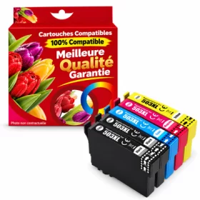 Epson 503XL - pack 5 Cartouches d'encre compatible Grande Capacité pas cher | k2print